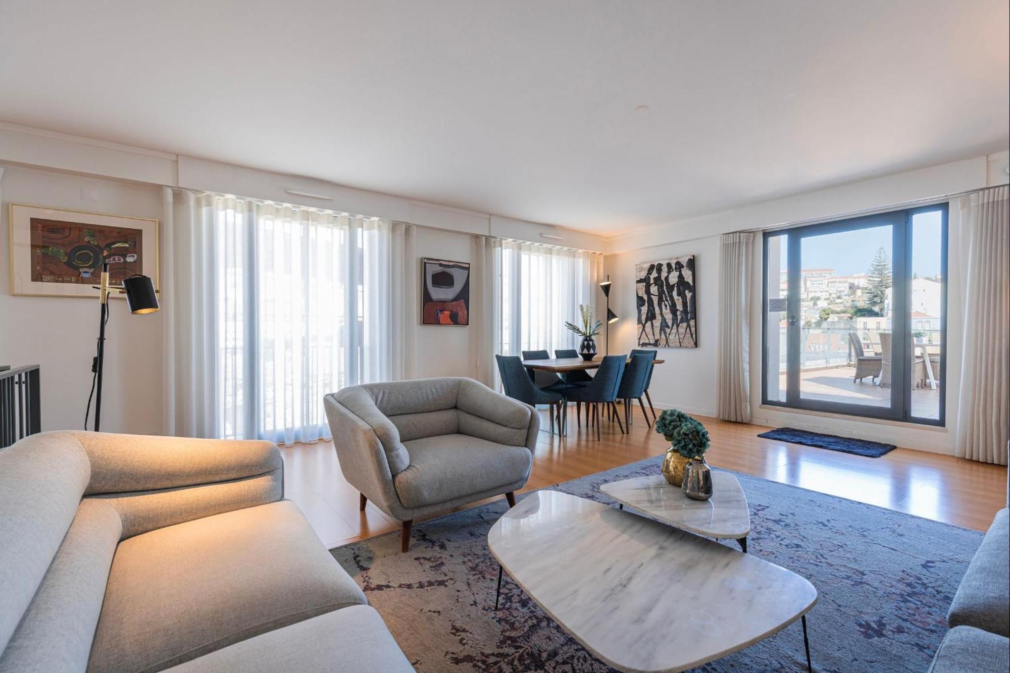 Lovelystay - Breathtaking Panorama - Luxurious Penthouse! Lissabon Buitenkant foto