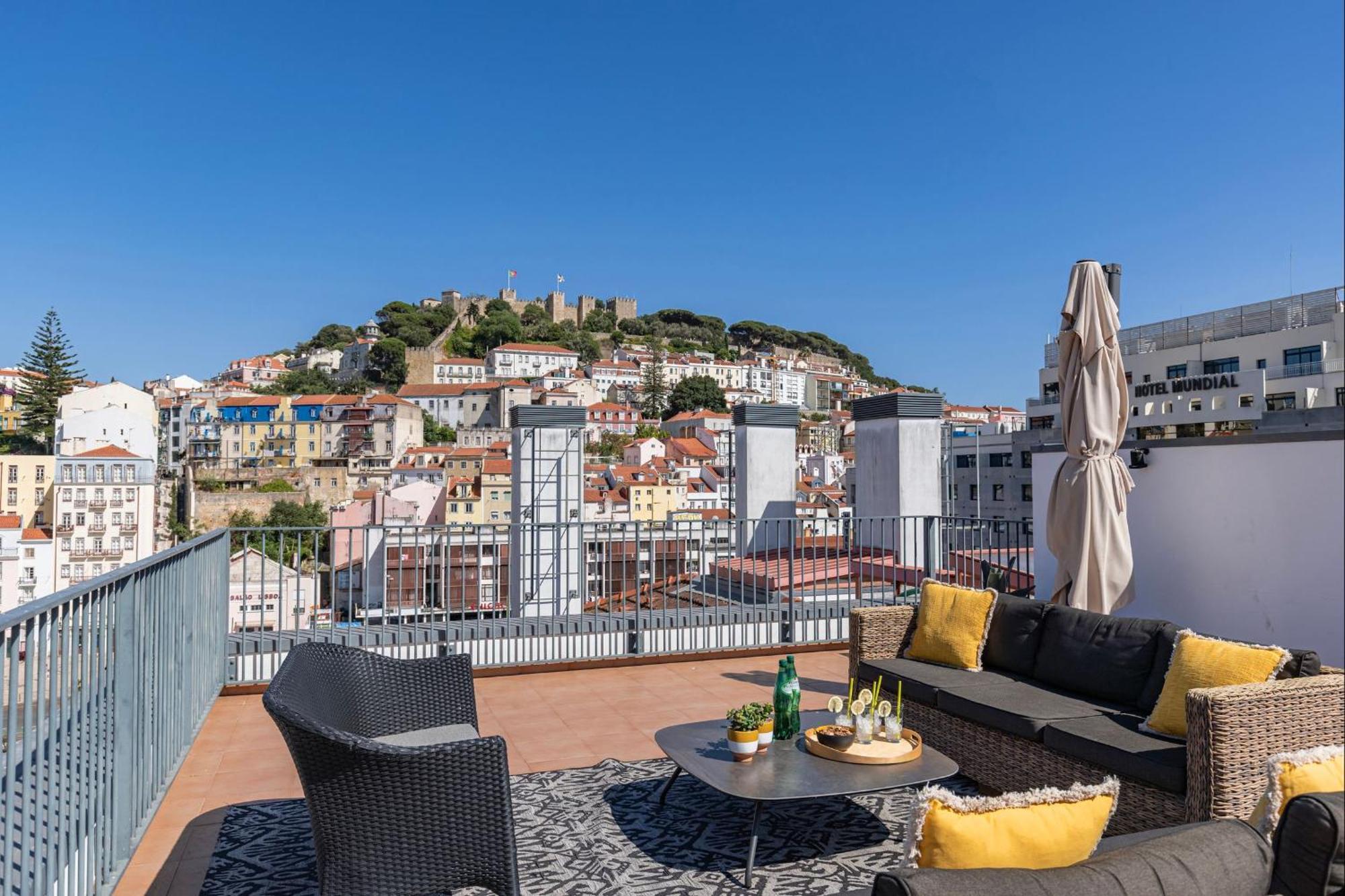 Lovelystay - Breathtaking Panorama - Luxurious Penthouse! Lissabon Buitenkant foto